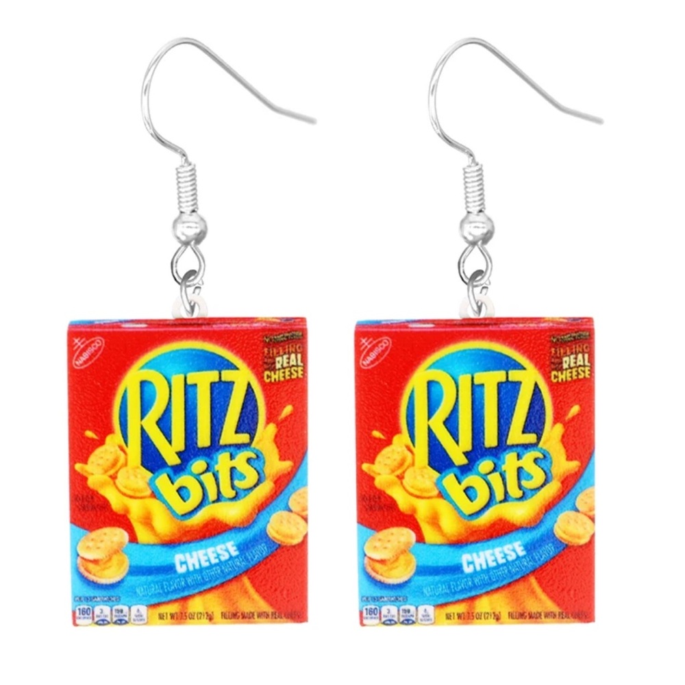 🎁Ritz Bits Cheese Earrings